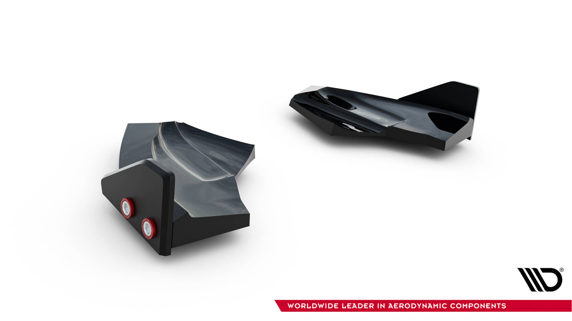 Rear Side Splitters V.3 + Flaps Ford Fiesta ST Mk7 Facelift - 7