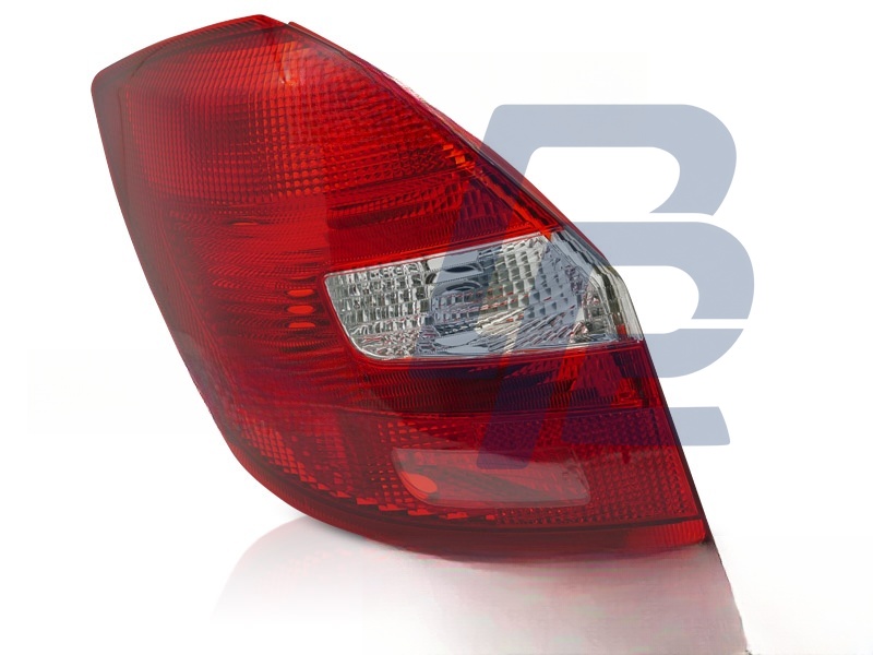 Tail Light Red/Clear Left Side TYC for Skoda Fabia 2007–2014 - 2