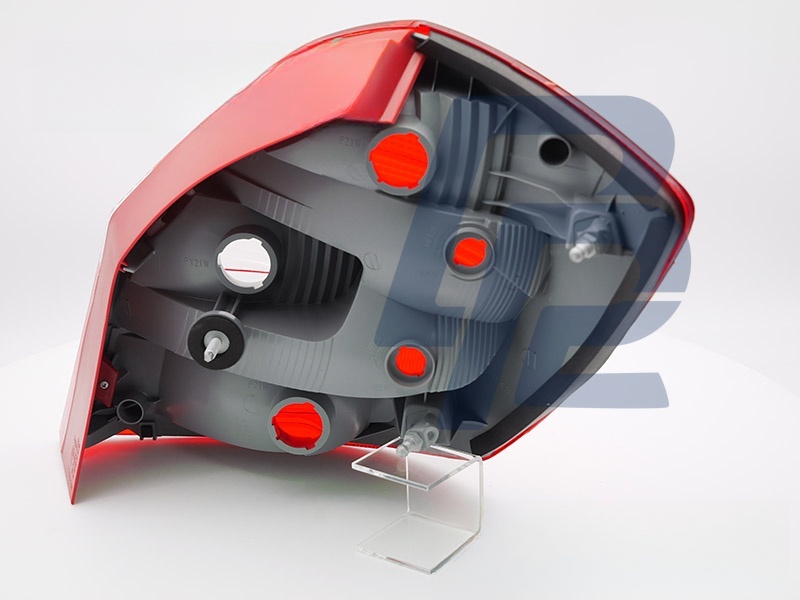 Tail Light Red/Clear Left Side TYC for Skoda Fabia 2007–2014 - 3