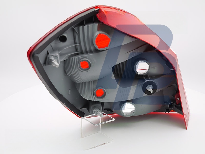 Tail Light Red/Clear Right Side TYC for Skoda Fabia 2007–2014 - 3