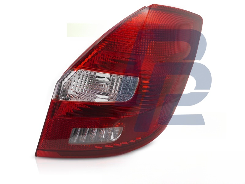 Tail Light Red/Clear Right Side TYC for Skoda Fabia 2007–2014 - 2