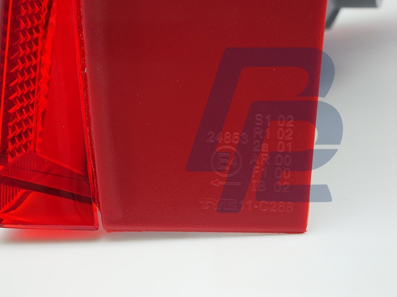 Tail Light Red/Clear Right Side TYC for Skoda Fabia 2007–2014 - 4