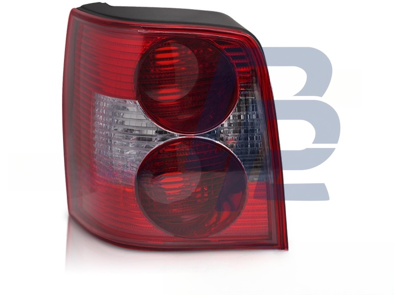 Tail Light Red/Clear Left Side TYC for VW Passat 3BG 2000–2005 Variant - 4