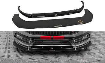 HYBRID FRONT SPLITTER V.1 SUITABLE FOR FORD FOCUS ST MK3 FL – MAXTON DESIGN