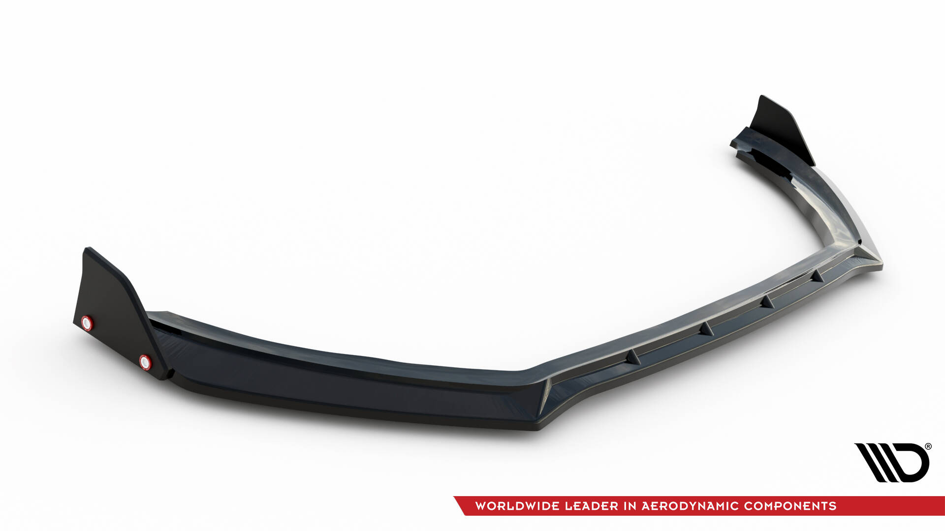 Front Splitter V.4 + Flaps Ford Fiesta ST / ST-Line Mk8 Facelift - 6
