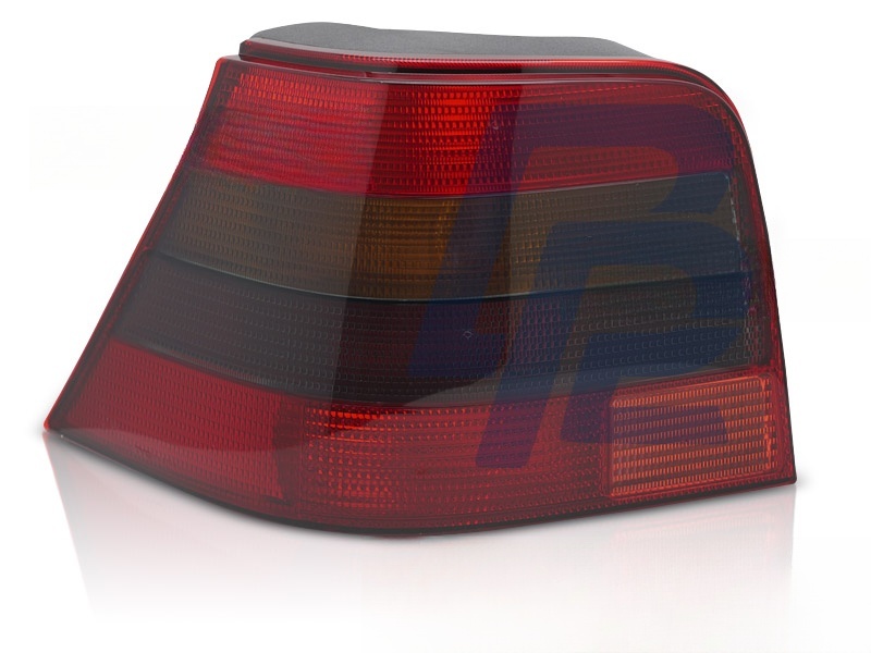 Tail Light Red/Smoked Left Side TYC for VW Golf IV 1997–2003 Hatchback - 3