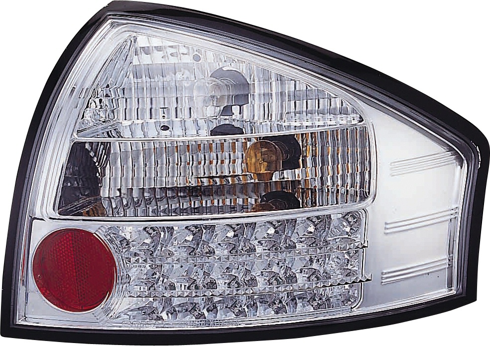 AUDI A6 SEDAN 99-03 CHROME LED TAILLIGHTS
