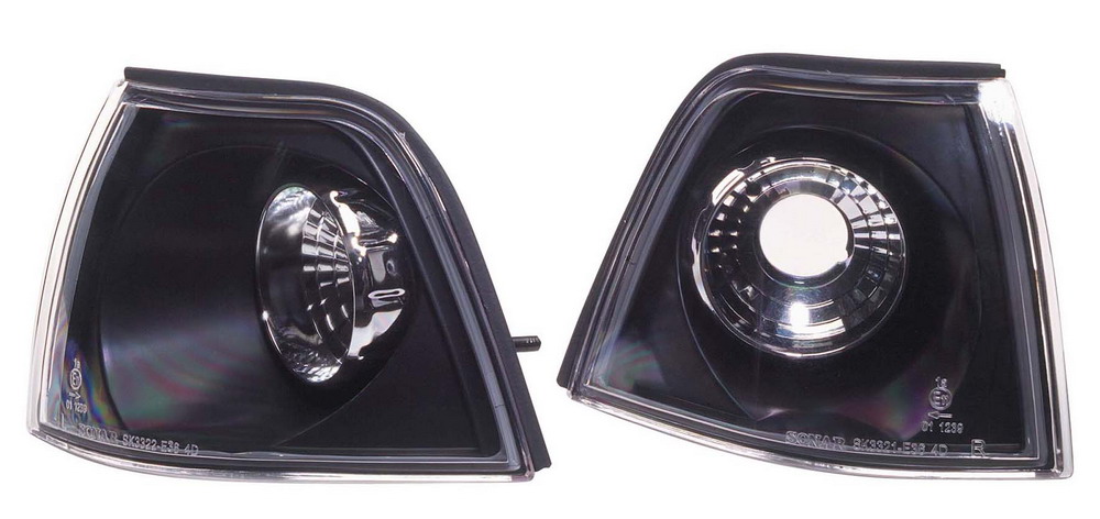 BMW 3 E36 4D SVARTA FRÄMRE BLINKERS