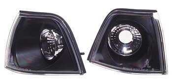 BMW 3 E36 4D BLACK FRONT SIGNAL LIGHTS