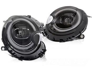 FULL-LED-STRÅLKASTARE TILL BMW MINI (COOPER) 2006-2015