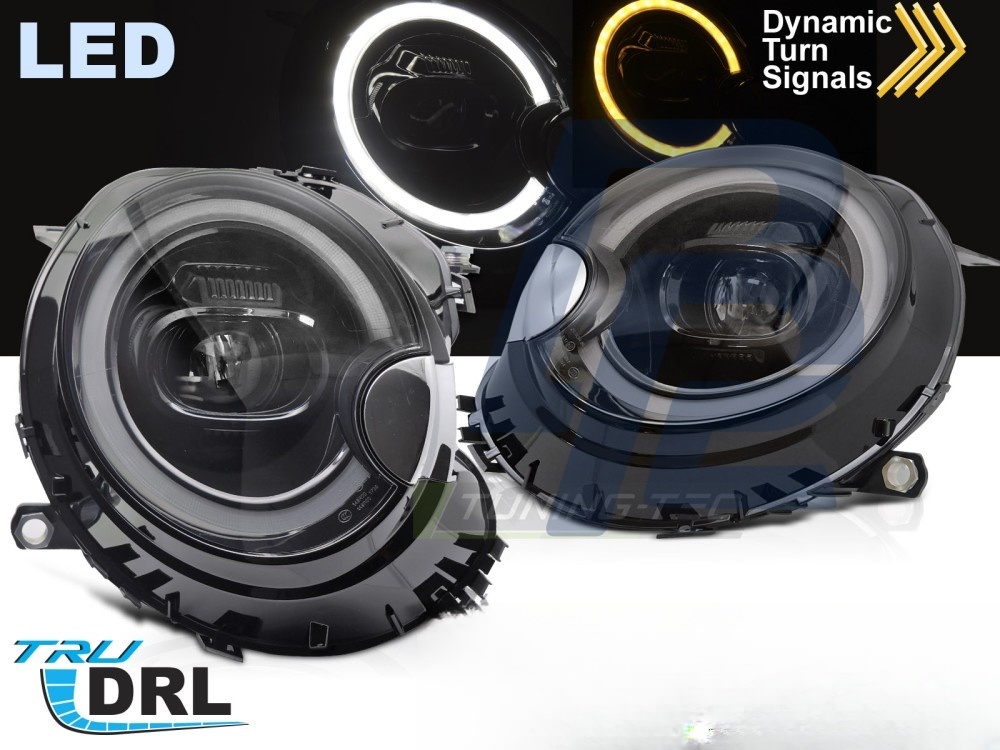 Full LED Headlights for BMW Mini (Cooper) 2006–2015 - 4