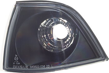 BMW 3 E36 2D JDM BLACK FRONT SIGNAL LIGHTS