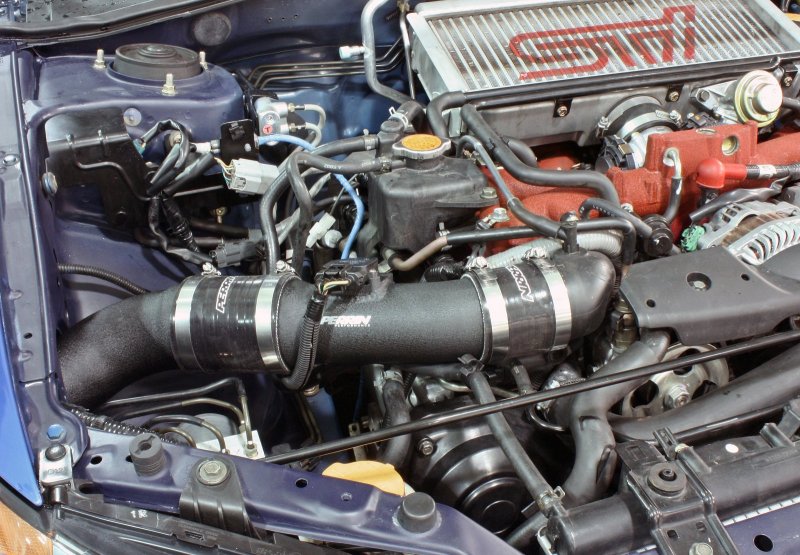 PERRIN COLD AIR INTAKE SUBARU IMPREZA WRX/STI 08-14 (BLACK) - 4