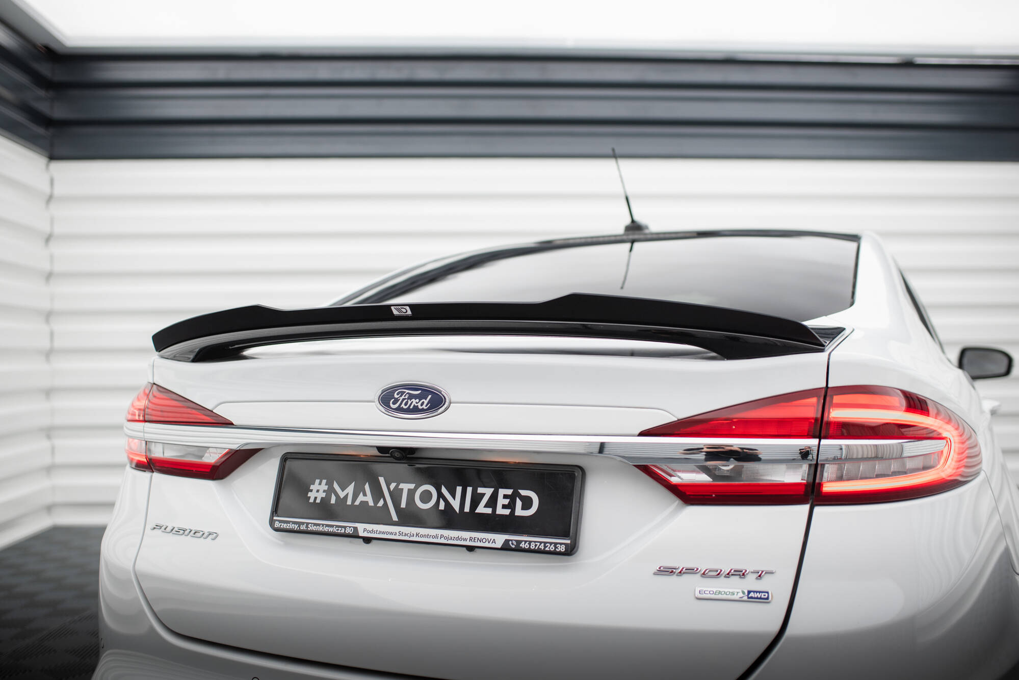 Spoiler CAP Ford Mondeo Sport Mk5 Facelift / Fusion Sport Mk2 Facelift - 3
