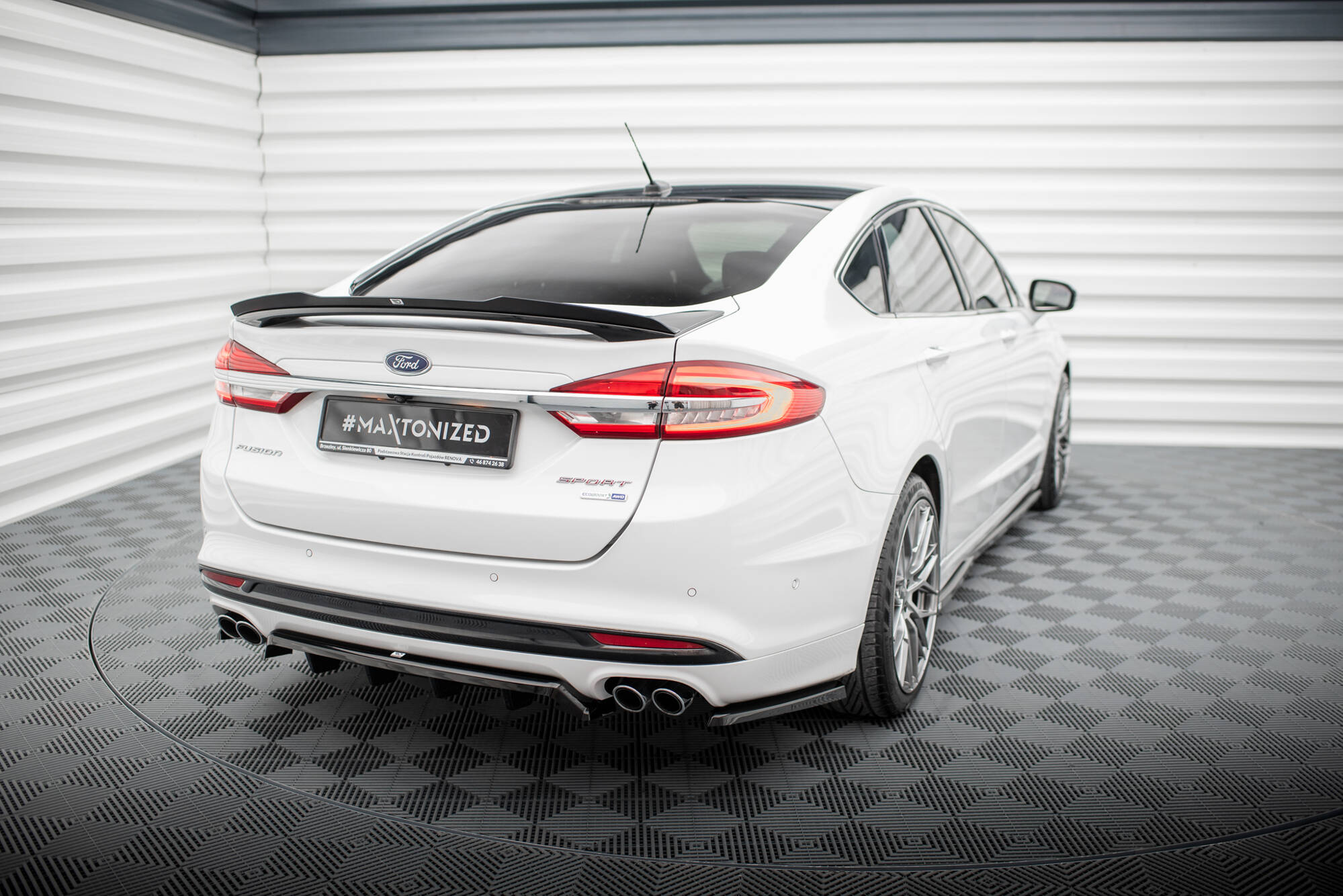 Spoiler CAP Ford Mondeo Sport Mk5 Facelift / Fusion Sport Mk2 Facelift - 4