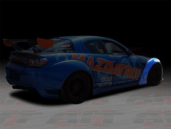 MAZDA RX8 03-08 MAZDASPEED STYLE FRONT FENDER FLARES [AIT]
