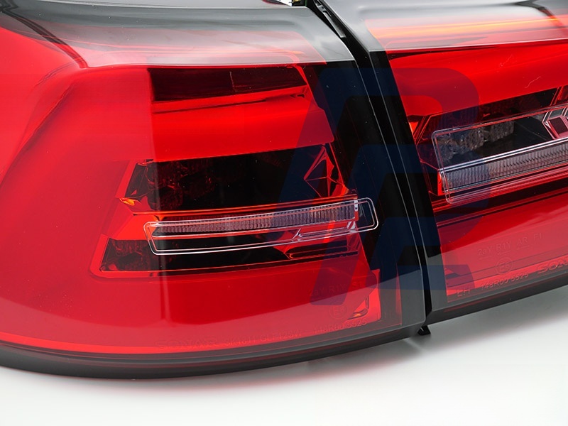 LED Tail Lights Red/Clear Sequential for VW Golf 7 2017–2019 SW - 2