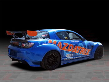 MAZDA RX8 03-08 MAZDASPEED STYLE REAR FENDER FLARES [AIT]