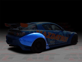 MAZDA RX8 03-08 MAZDASPEED STYLE REAR FENDER FLARES [AIT]