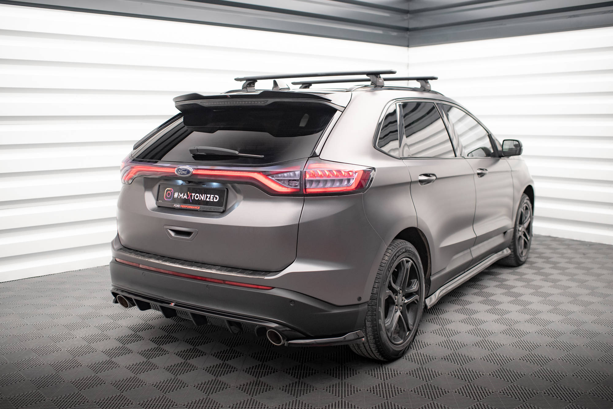 Rear Side Splitters V.2 Ford Edge Mk2 - 2