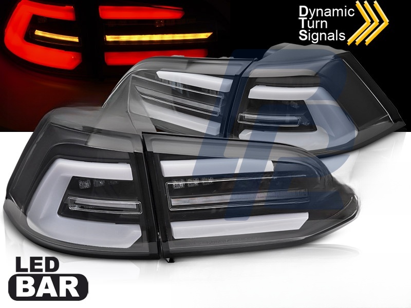 LED Tail Lights Black Sequential for VW Golf 7 2013–2017 SW - 2