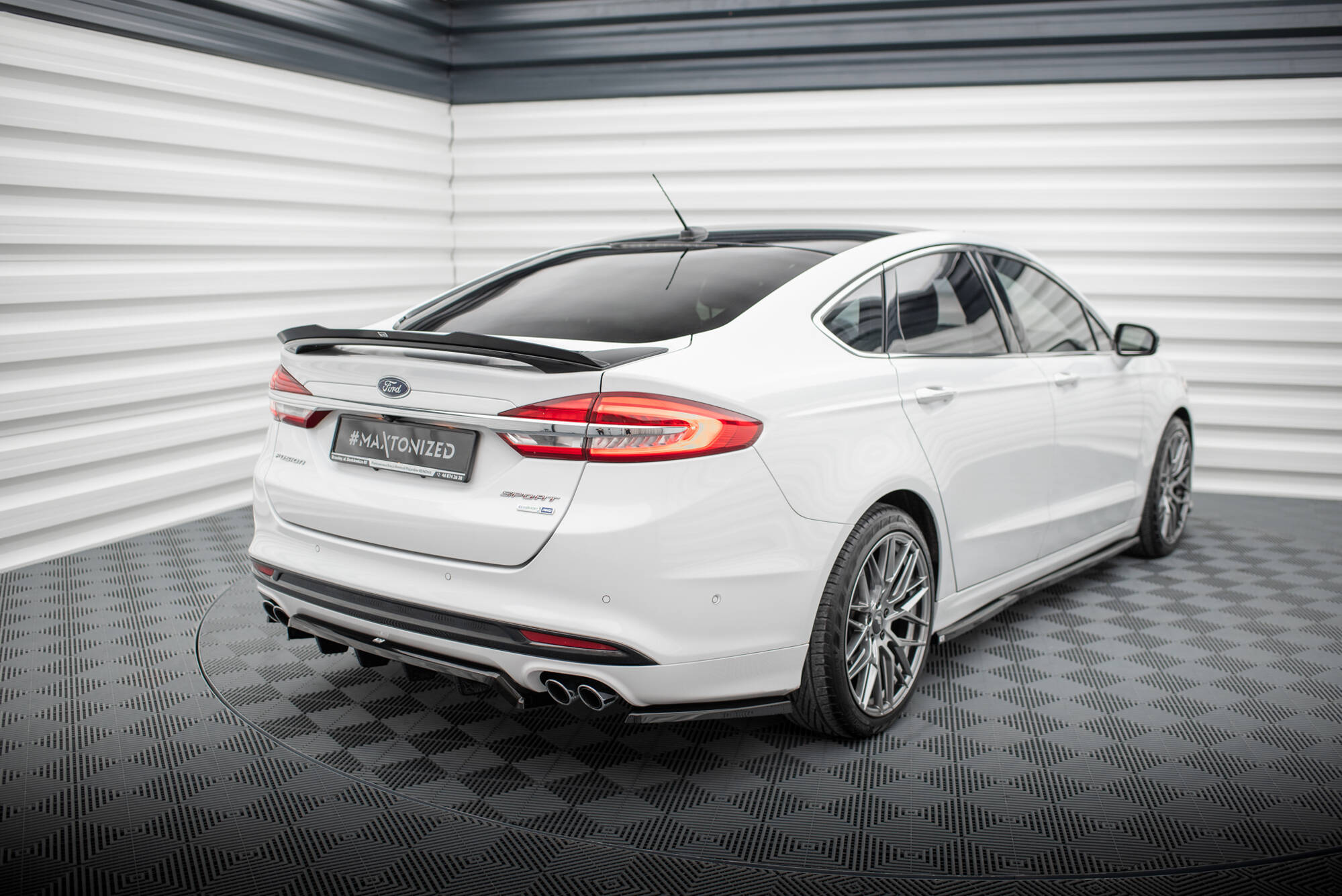 Rear Side Splitters Ford Mondeo Sport Mk5 Facelift / Fusion Sport Mk2 Facelift - 2