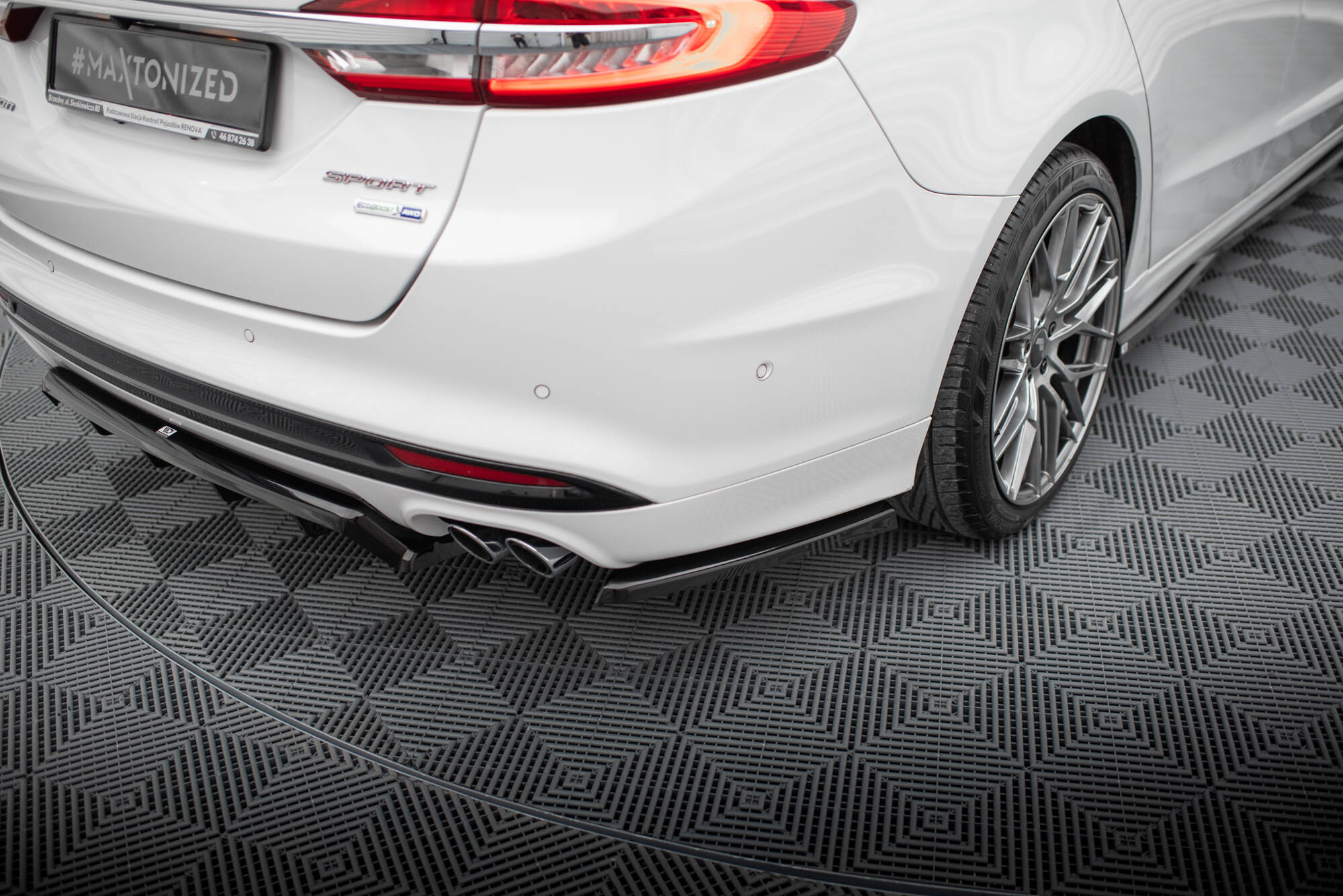 Rear Side Splitters Ford Mondeo Sport Mk5 Facelift / Fusion Sport Mk2 Facelift - 3