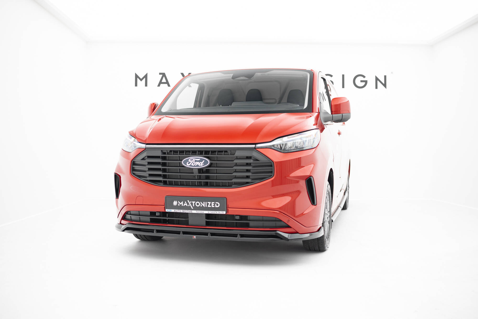 Front Splitter V.2 Ford Transit Custom Mk2 - 4