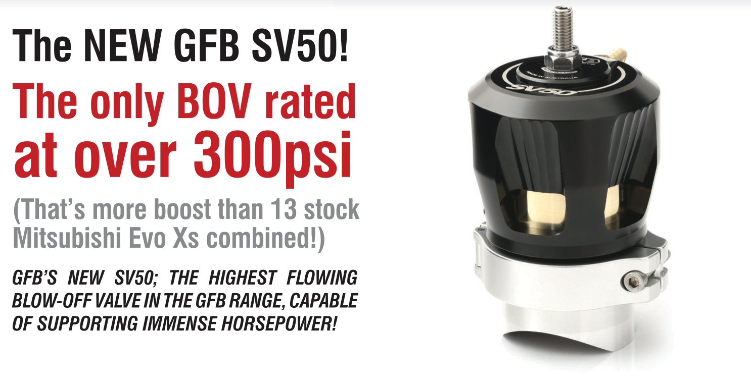 UNIVERSAL SV50 HIGH PERFORMANCE RACING BLOWOFF VALVE [GFB] - 3