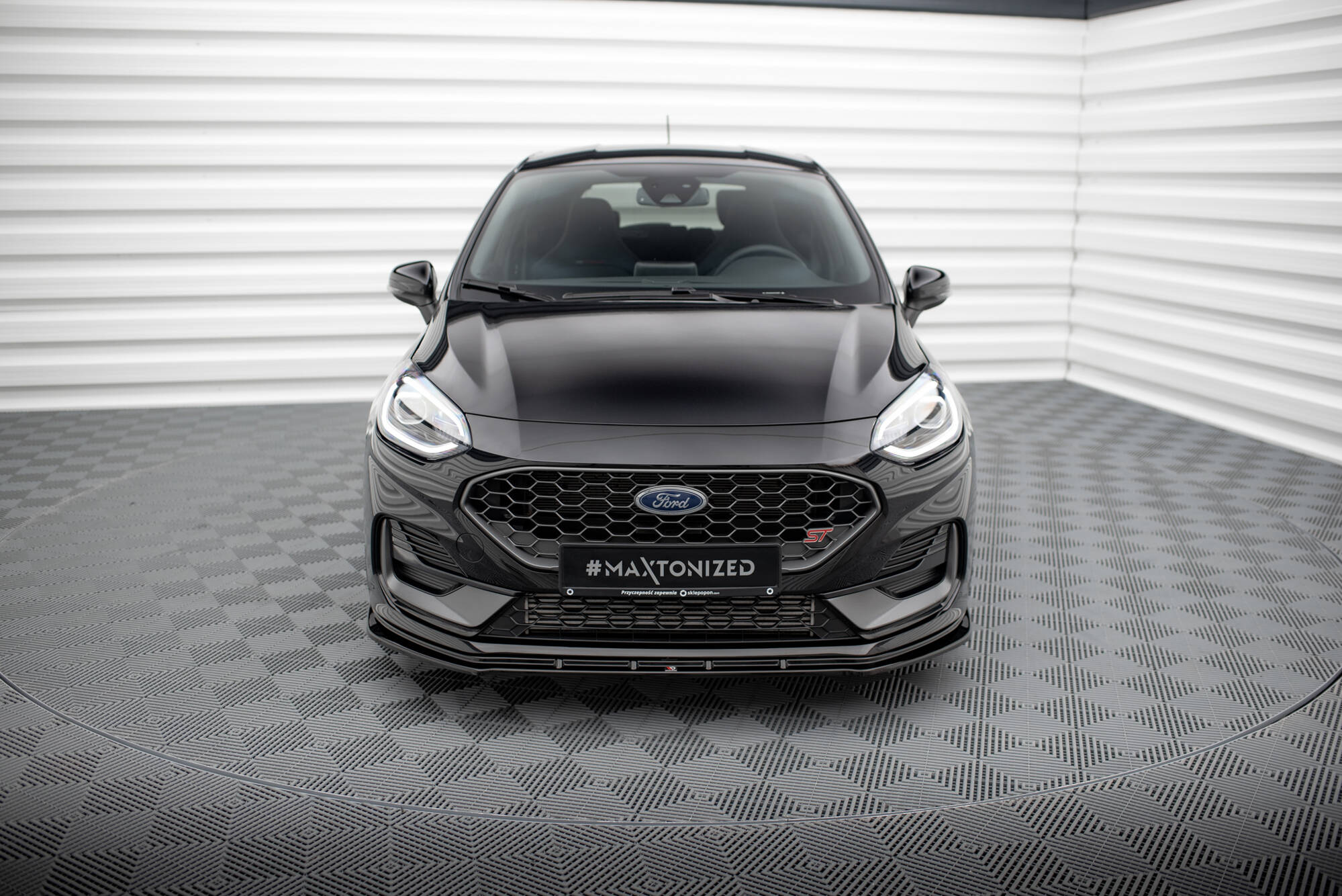 Front Splitter V.2 Ford Fiesta ST / ST-Line Mk8 Facelift - 2