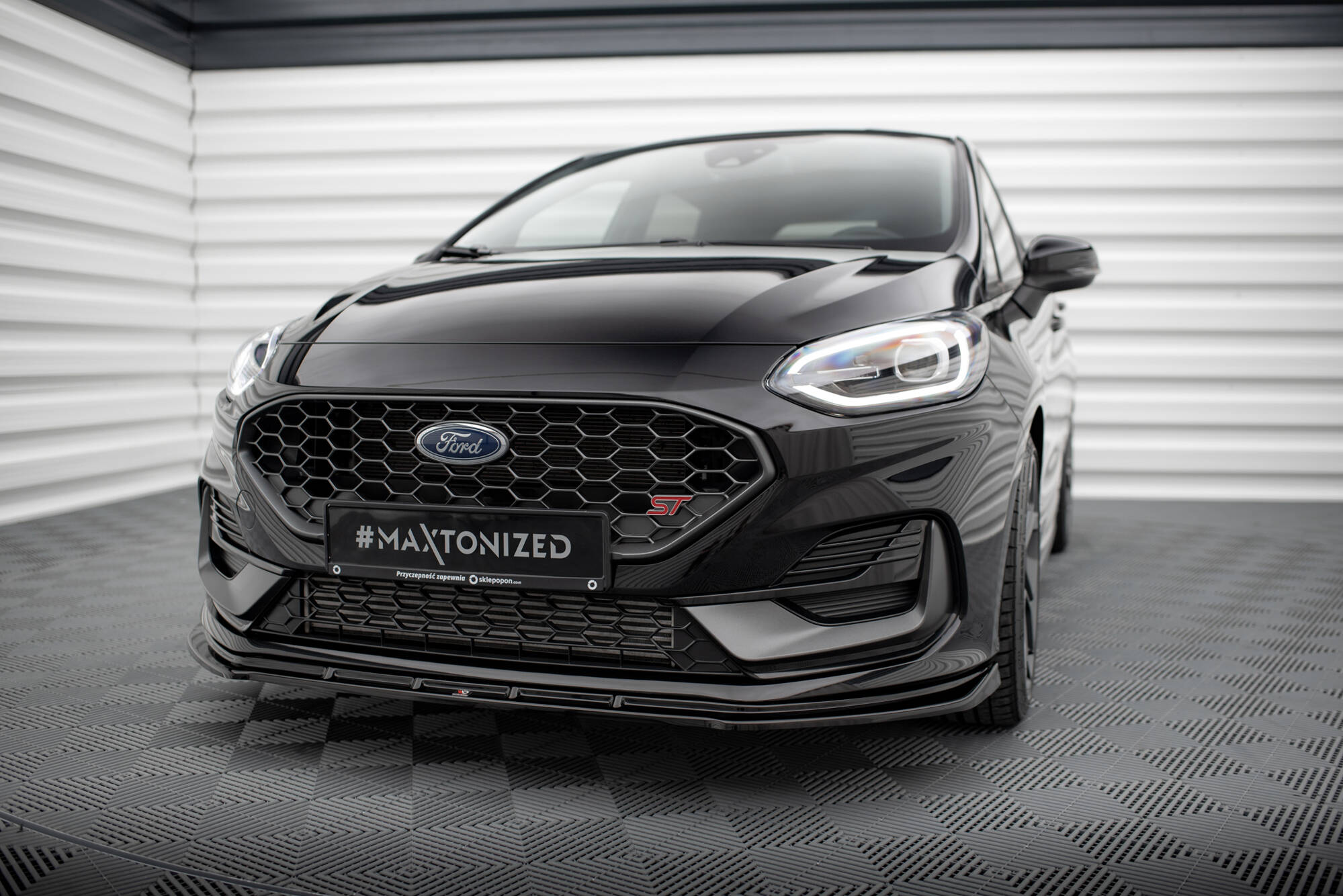 Front Splitter V.2 Ford Fiesta ST / ST-Line Mk8 Facelift - 4