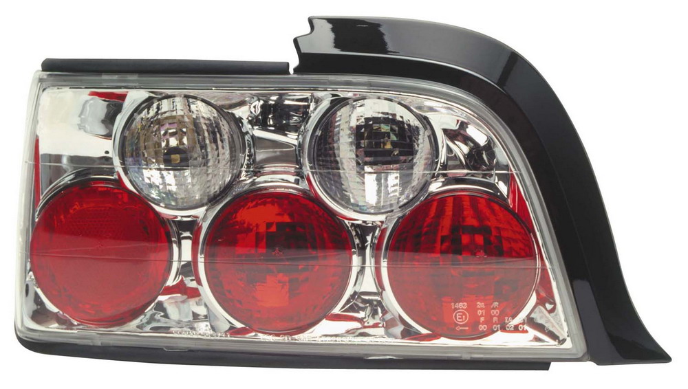 BMW 3 E36 2D 1/92-4/99 CHROME (5XR) TAILLIGHTS