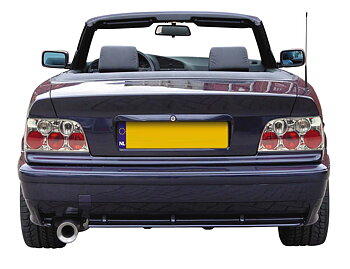 BMW 3 E36 2D 1/92-4/99 CHROME (5XR) TAILLIGHTS