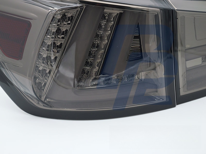 LED Tail Lights Smoked LED Sql for Lexus IS II 2006–2013 - 2