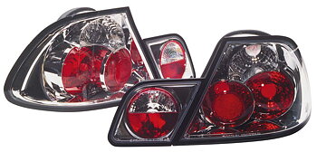BMW 3 E46 2D 9/98+ CHROME TAILLIGHTS