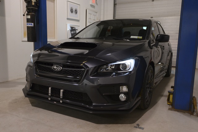 SUBARU IMPREZA WRX 14+ STI STYLE FRONT LIP ABS [SIX] - 4