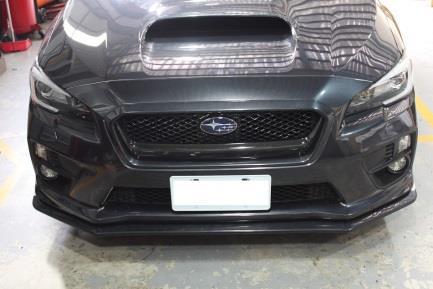 SUBARU IMPREZA WRX 14+ STI STYLE FRONT LIP ABS [SIX] - 5