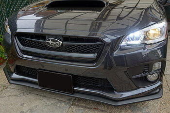 SUBARU IMPREZA WRX 14+ STI STYLE FRONT LIP ABS [SIX]