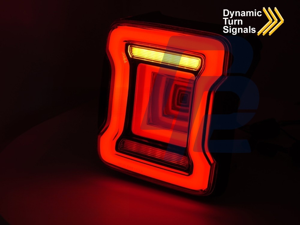Tail Lights for Jeep Wrangler Jl 2018–2023 LED Smoked - 5