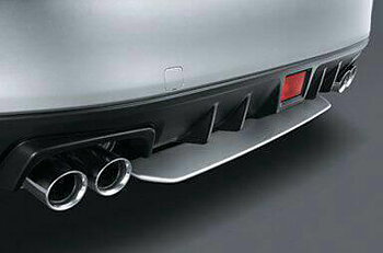SUBARU IMPREZA WRX 14+ STI STYLE REAR DIFFUSER ABS [SIX]