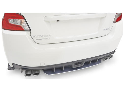 SUBARU IMPREZA WRX 14+ STI STYLE REAR DIFFUSER ABS [SIX] - 3