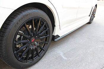 SUBARU IMPREZA WRX 14+ STI STYLE SIDESKIRTS ABS [SIX]