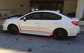 SUBARU IMPREZA WRX 14+ STI STYLE SIDESKIRTS ABS [SIX]