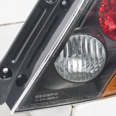 MITSUBISHI EVO 7/8/9 BLACK HOUSING EVO IX LOOK TAILLIGHTS - 4