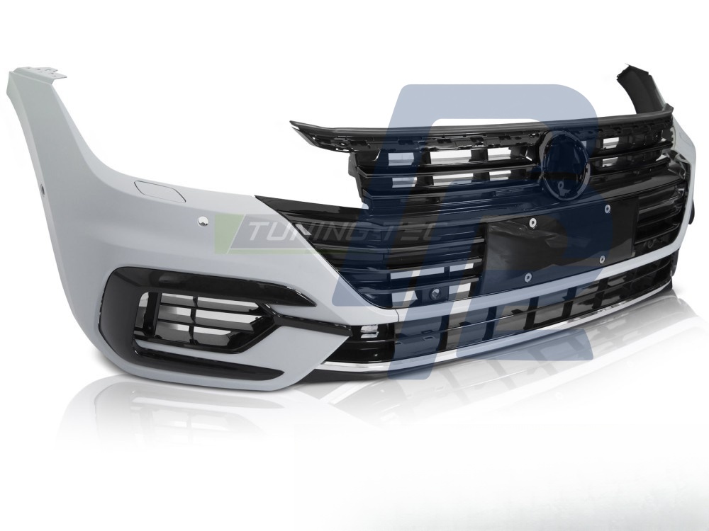 Sport Front Bumper Black for VW Arteon 2017–2020 - 4