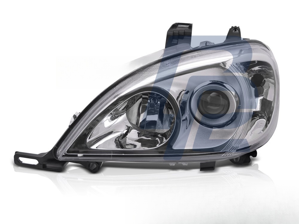 Headlights Chrome Left Side for Mercedes W163 2001–2005 - 3