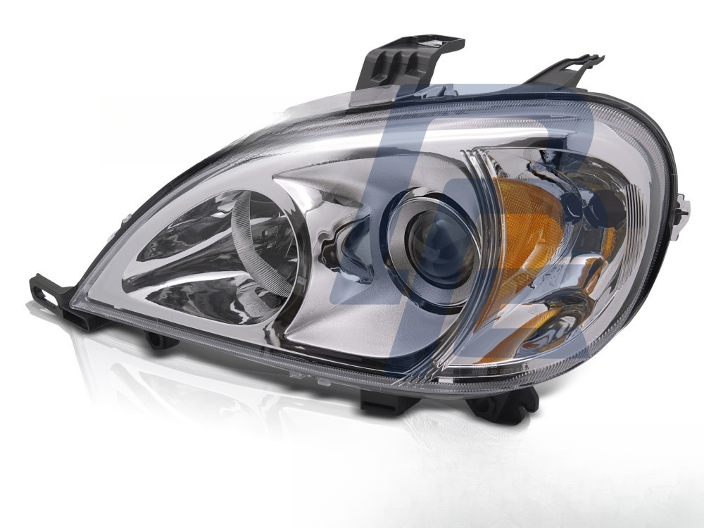 Headlights Chrome Left Side for Mercedes W163 2001–2005 - 4