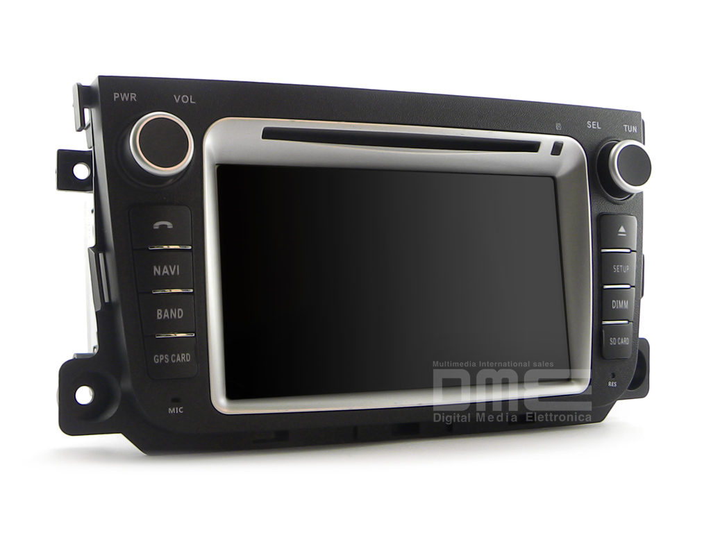 SMART FOR TWO 7" MODELLANPASSAD ANDROID HUVUDENHET - 4
