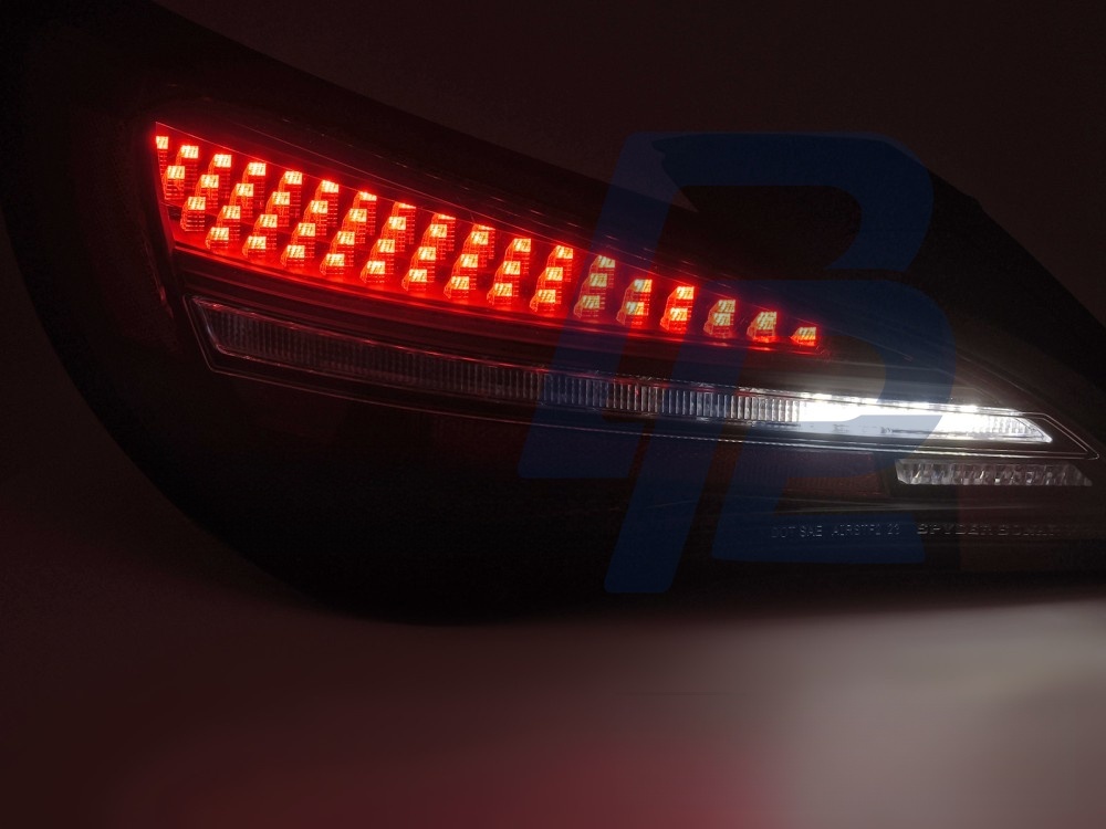 LED Tail Lights Sequential Black Red/Smoked for Mercedes CLA C117 2013–2019 / X117 2014–2019 Oe LED - 5