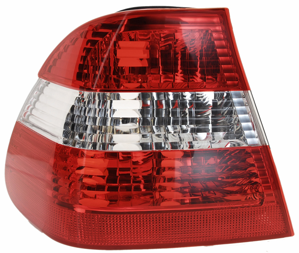 BMW 3 E46 SEDAN 02-04 RED/WHITE/RED TAILLIGHTS2-PIECE